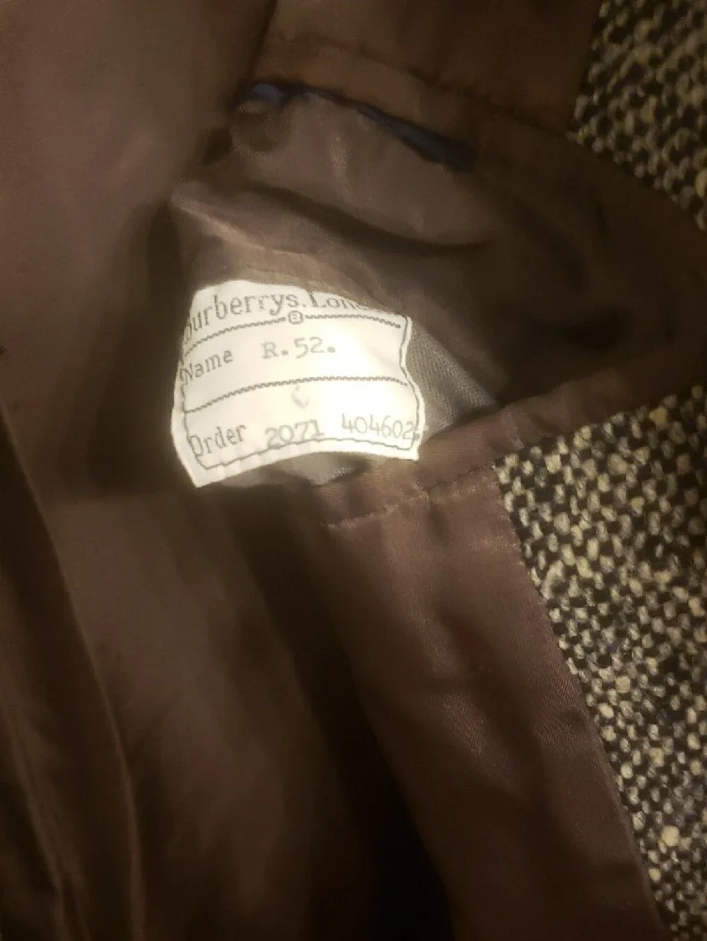 Burbeeey Tweed Balmacaan